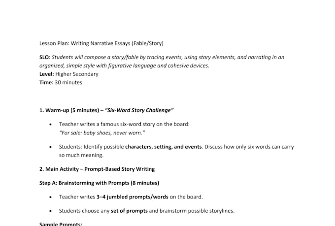 design detailed lesson plans and engaging worksheets